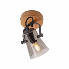 Just Light Wandlamp Green Langström hout 11447-79