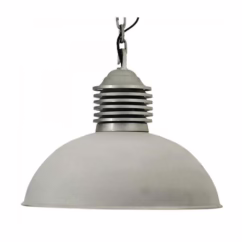 KS verlichting hanglamp Old Industry Mat Aluminium