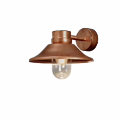 KonstSmide Landelijke wandlamp Vega koper 428-900