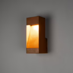 KonstSmide Wandlamp Rho roestbruin 7359-970