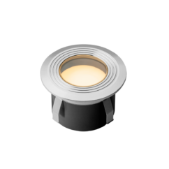 Lightpro Vlonder spot Ø 75mm Onyx 60 RS RVS 242D