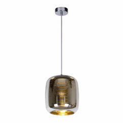 Lucide Hanglamp Eryn - Grijs - E27