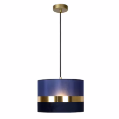 Lucide Hanglamp Extravaganza Tusse - Blauw - 30cm - E27