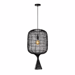 Lucide Hanglamp Garve Zwart ⌀40cm E27