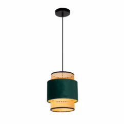 Lucide Hanglamp Javor Groen ⌀23cm E27