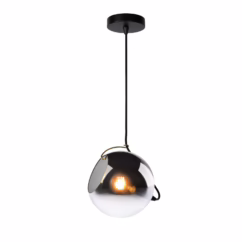 Lucide Hanglamp Jazzlynn Grijs ⌀20cm E27