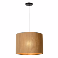 Lucide Hanglamp Magius - Rotan - 42cm - E27