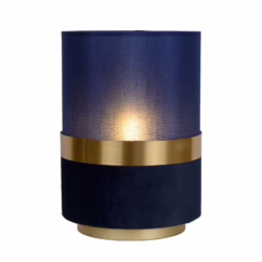 Lucide Tafellamp Extravaganza Tusse Blauw ⌀15cm E14