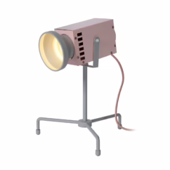 Lucide Tafellamp Kinderkamer Led Beamer Roze 3w