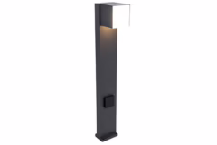 Lutec Design padverlichting Cuba met stopcontact 7193805118