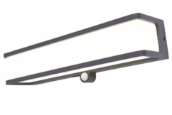 Lutec Design wandlamp Doblo solar rechthoekig 6943801125