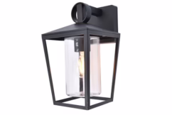 Lutec Design wandlamp West zwart 5207901012