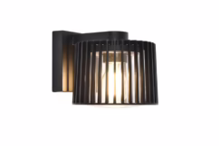 Lutec Leuke wandlamp Shyne zwart 5197501012