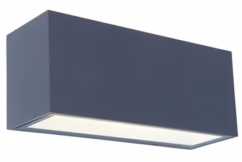 Lutec Rechthoekige wandlamp Gemini modern 5189104118