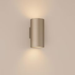 Lyora Ronde wandlamp Sifor donker champagne 106188
