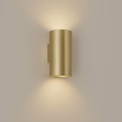 Lyora Ronde wandlamp Sifor geborsteld goud 106187