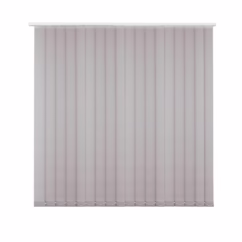 Madeco 4196 Verticale Lamellen Compleet Lichtdoorlatend Grijs 12,7 X 260 Cm + Rail 200 Cm