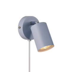 Nordlux Blauwe wandlamp Explore met snoer 2113251006