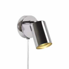 Nordlux Chromen wandlamp Explore met snoer 2113251033