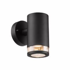 Nordlux Design wandlamp Birk zwart enkel 45521003