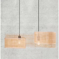Nordlux Hanglamp Jaffna Raffia 3xe27