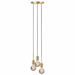 Nordlux Hanglamp Paco Messing ⌀22,6cm 3xe27