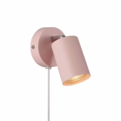 Nordlux Roze wandlamp Explore met snoer 2113251057