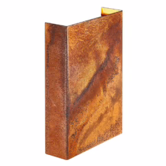 Nordlux Wandlamp roestbruin Fold breed design 2019051038