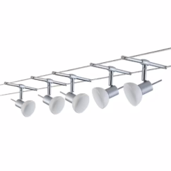Paulmann Kabelsysteem Set Sheela Mat Chroom Opaal Gu5,3