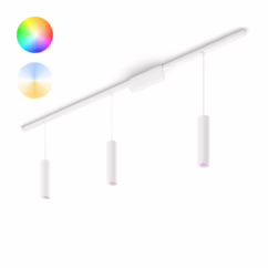 Philips Hue Perifo - White and color set van 3 hanglampen wit 929003117201