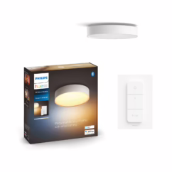 Philips Hue Plafondlamp Enrave Wit ⌀55cm 48w Met Hue Dimmer Switch