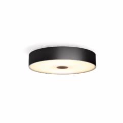 Philips Hue Plafondlamp Fair Zwart ⌀44,4cm 25w Met Hue Dimmer Switch