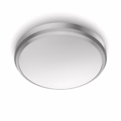 Philips Plafondlamp Balance Nikkel ⌀22cm 6w