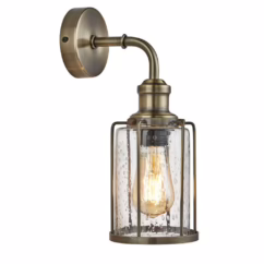 Searchlight Antieke wandlamp Pipes 1261AB