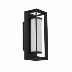 Searchlight Badkamer wandlamp Chaplin Vertical 20cm 74304-1BK
