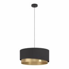 Stars of Light Hanglamp zwart met goud Manderline - Ø 56cm 39926