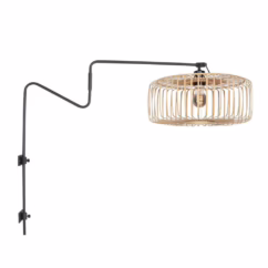 Steinhauer Wandlamp Lindstrom bamboe 4154ZW
