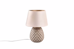 Trio Bruine tafellamp Ariana met taupe kap M R51531944