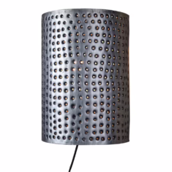 Urban Interiors Stoere wandlamp Spike zinkgrijs AI-WL-2133-Z