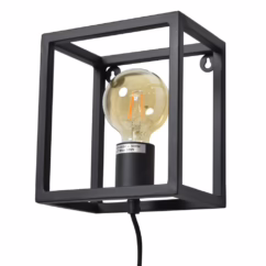 Urban Interiors Wandlamp Frame Mat Zwart 13200