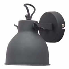 Urban Interiors Wandlamp Large Vintage zwart AI-WL-015-VB