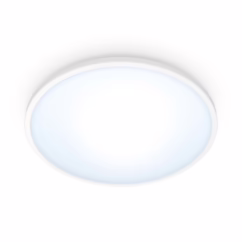 Wiz Plafondlamp Superslim Wit ⌀29,2cm 16w