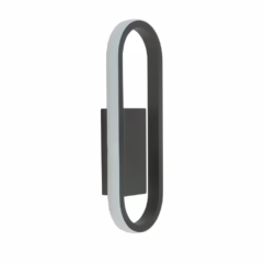 Highlight Design wandlampAnello zwart 30cm - W3525.01