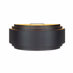 Highlight Design wandlampSofia zwart met goud - W3645.01