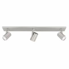 Highlight OpbouwspotHalo Spot nikkel 3-lichts recht - S7149.30