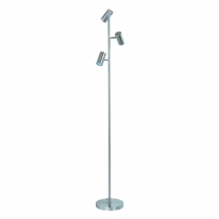 Highlight VloerlampBurgos 3-lichts nikkel - V4729.30
