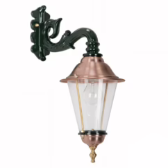 KS Verlichting Hangende wandlampHoorn nostalgie - antraciet - 1301