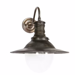 Limehouse Landelijke wandlampVictoria messing (PB) - 437W