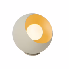 Lucide Tafellamp Doredos Beige ⌀20cm E27