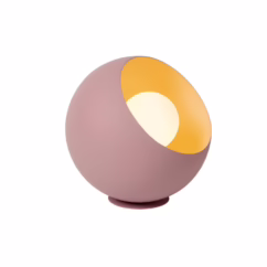 Lucide Tafellamp Doredos Roze ⌀20cm E27